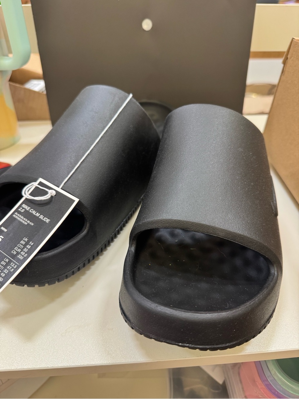Nike men’s Slide Sandals - Comfortable Foam Slides calm 2.0